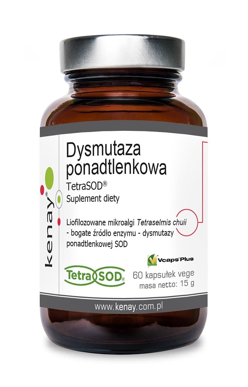 Kenay - Dysmutaza Ponadtlenkowa Tetrasod® - 60 Kapsułek (Caps) – Kenay förpackning