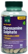 Holland & Barrett - Glucosamine Sulphate, Chondroitin & MSM With Collagen - 90 Tabs