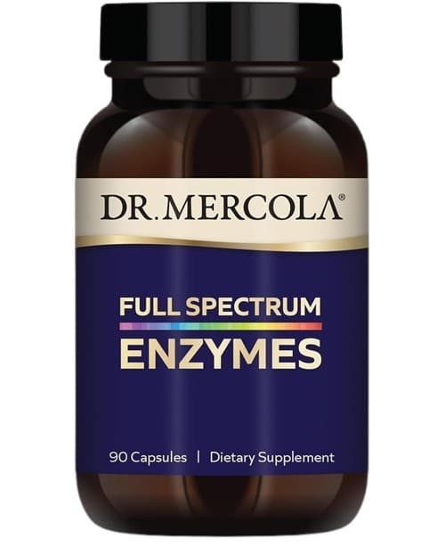 Dr. Mercola - Full Spectrum Enzymes - 90 Caps – Dr. Mercola förpackning