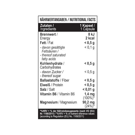 MST - Magnesiumbisglycinatkelat med Vitamin B6