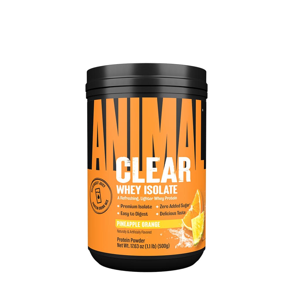 Universal Nutrition - Animal Clear Whey Isolate - 500g – Universal Nutrition förpackning