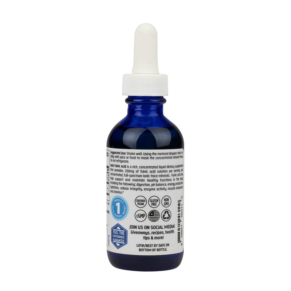 Trace Minerals - Ionic Fulvic Acid - 59ml