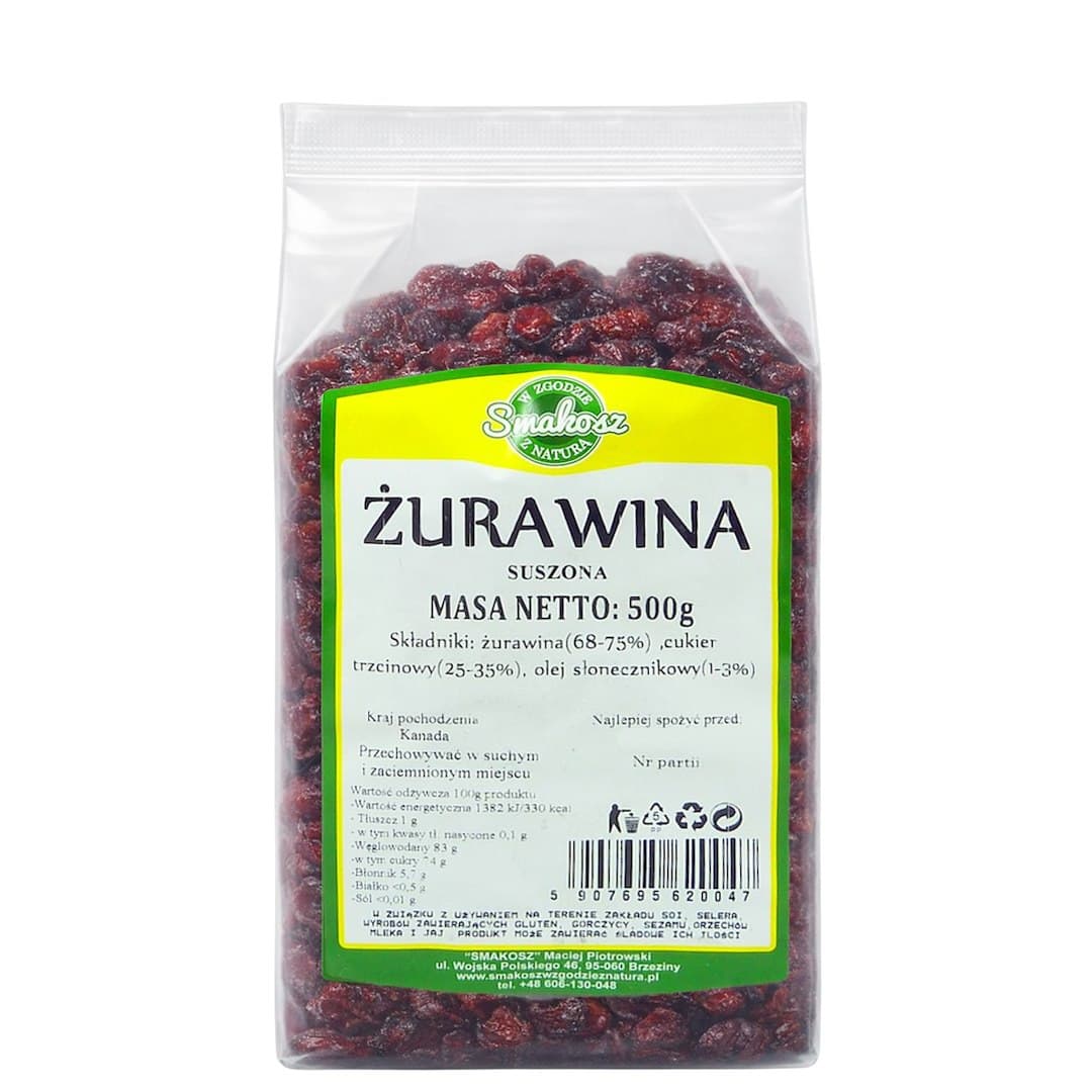 Smakosz - Cranberries Whole Candied