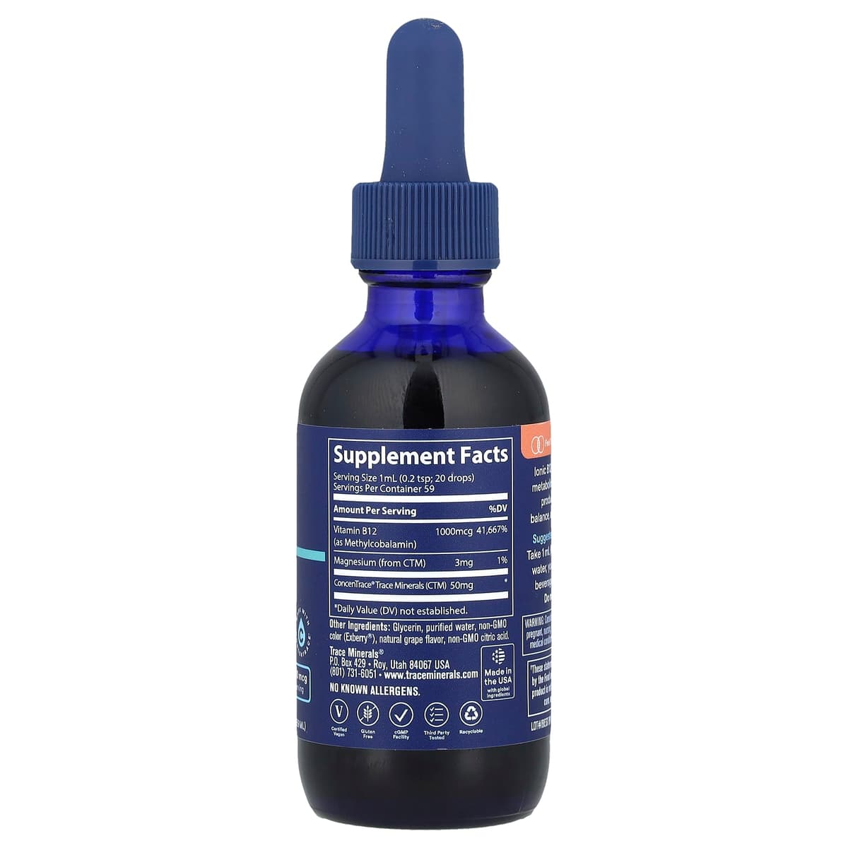 Trace Minerals - B12 - 59ml