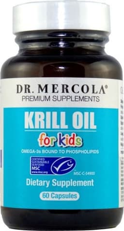 Dr. Mercola - Krill Oil For Kids - 60 Caps