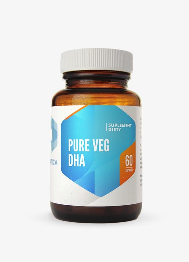 Hepatica - Pure Veg DHA - 60 Caps – Hepatica förpackning
