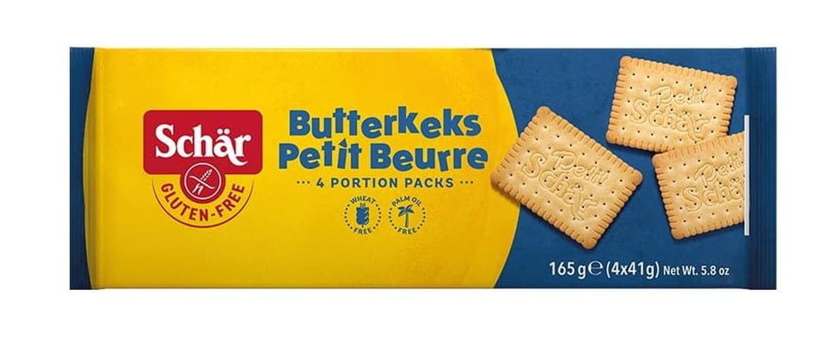 Schär - Butterkeks Petit Beurre - 165g (4x41g)