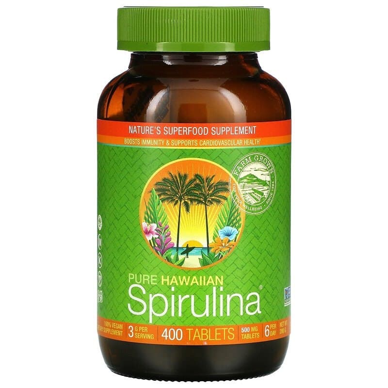 Pure Hawaiian - Spirulina - 400 Tablets