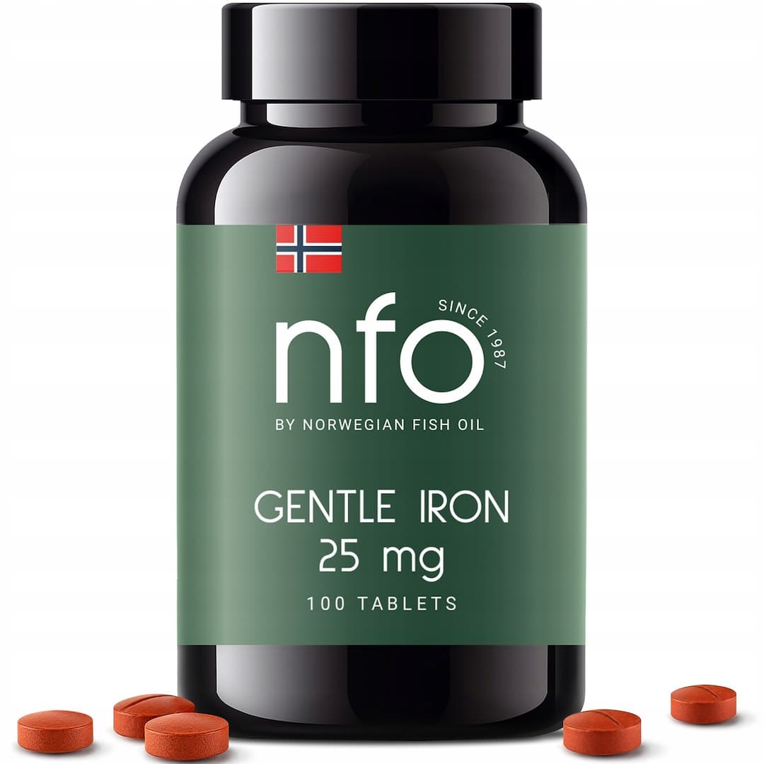 Nfo - Gentle Iron - 100 Tabs – NFO förpackning