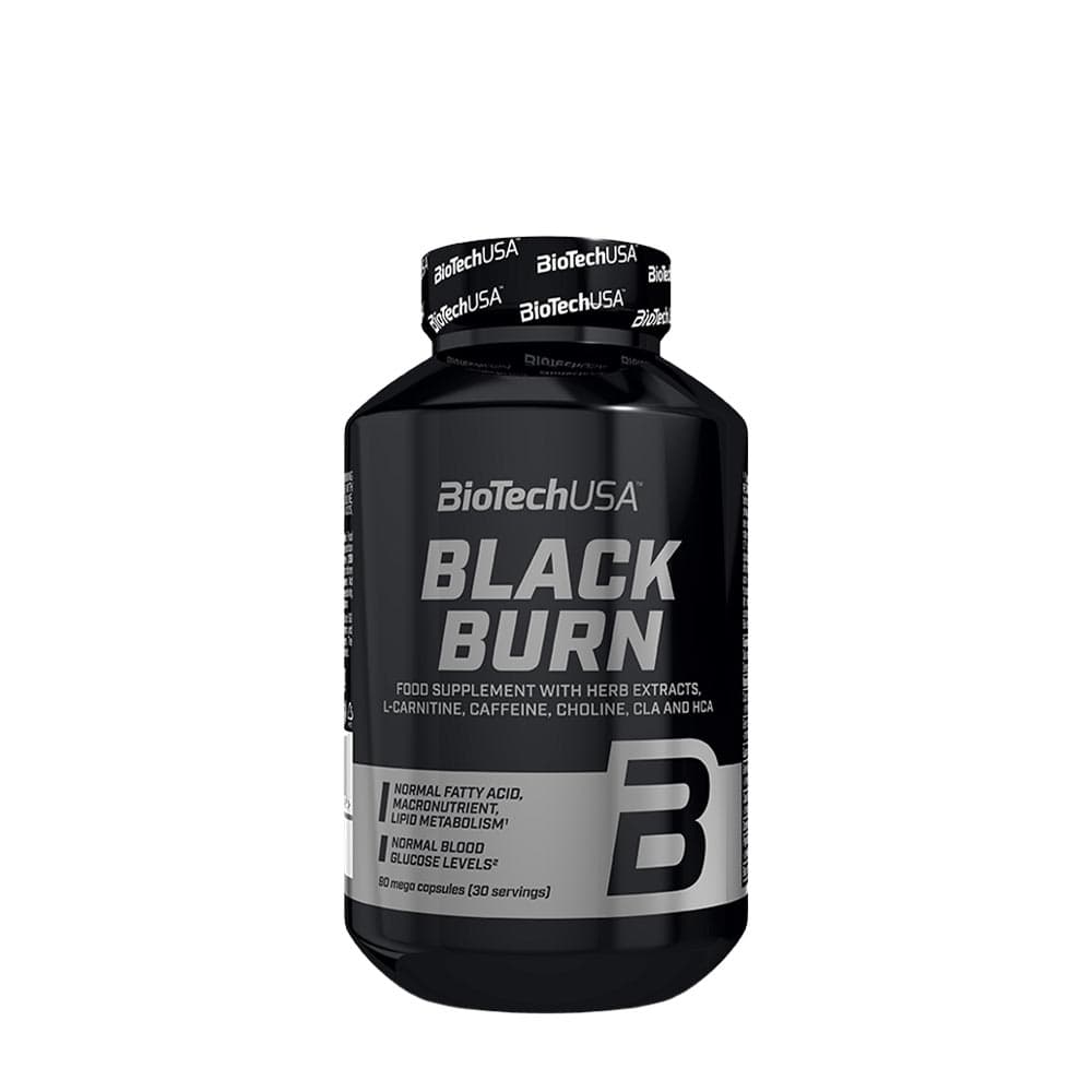 Biotechusa - Black Burn - Fat Burner - 90 Mega Caps – BioTechUSA förpackning