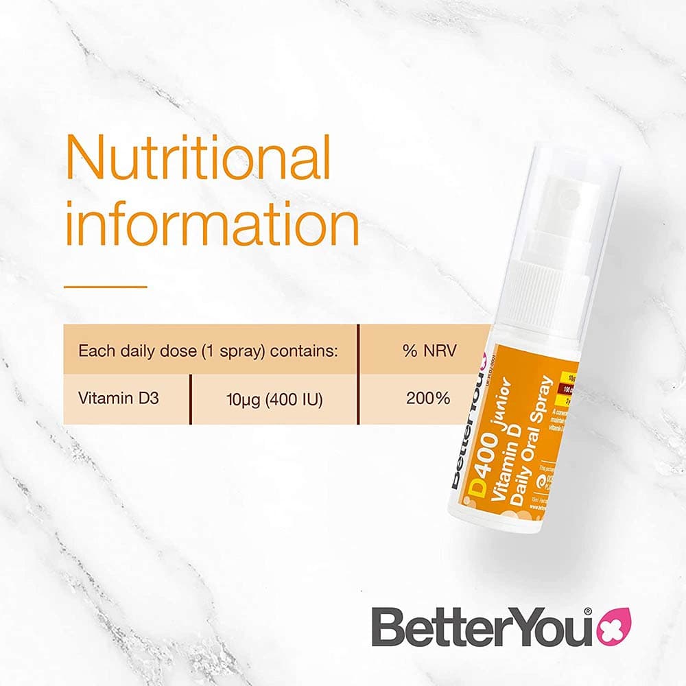 Better You - Dlux Junior Daily Vitamin D Oral Spray - 15ml