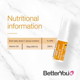 Better You - Dlux Junior Daily Vitamin D Oral Spray - 15ml
