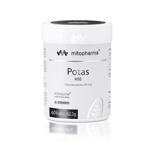 Mitopharma - Potassium Mse - 60 Caps – Mitopharma förpackning