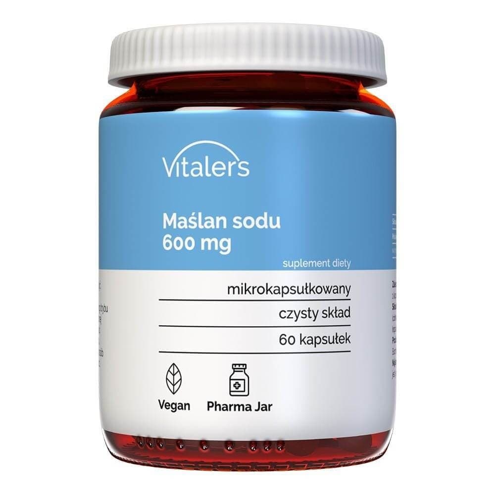 Vitalers - Sodium Butyrate 600 mg – Vitalers förpackning