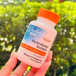 Doctor's Best - Hydrolyzed Keratin, 500mg - 60 Vcaps