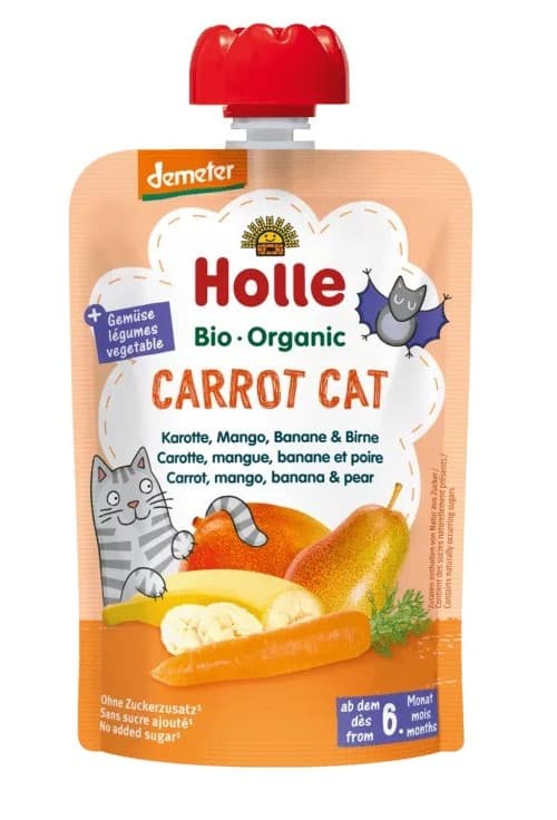 Holle - Carrot Cat - 100g – Holle förpackning