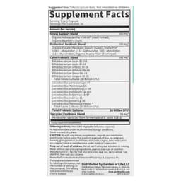 Garden Of Life - Probiotics Calm 50 Billion - 30 Caps