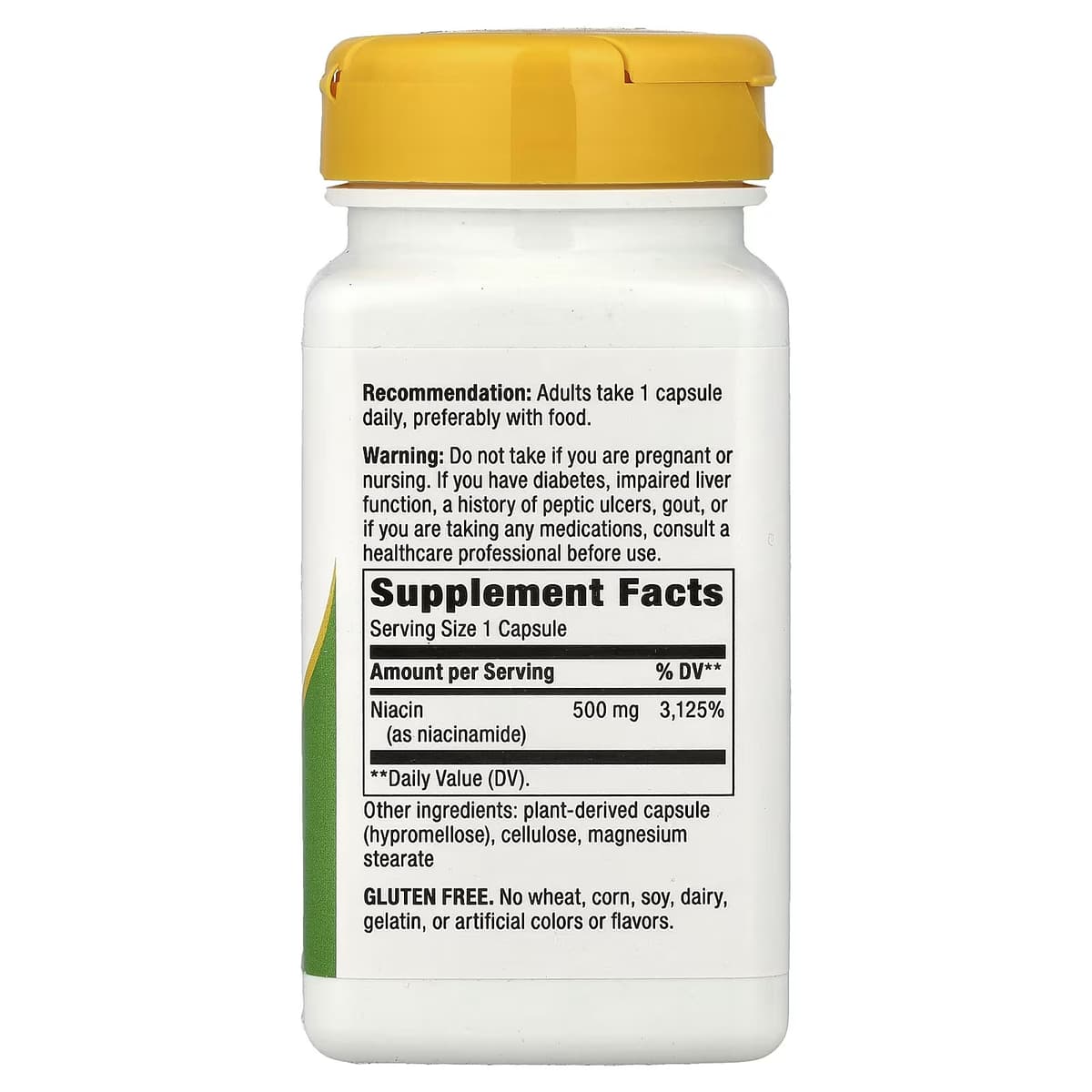 Nature'S Way - Niacinamide - 100 Kapsler