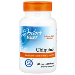Doctor's Best - Ubiquinol With Kaneka, 100mg - 60 Sgels