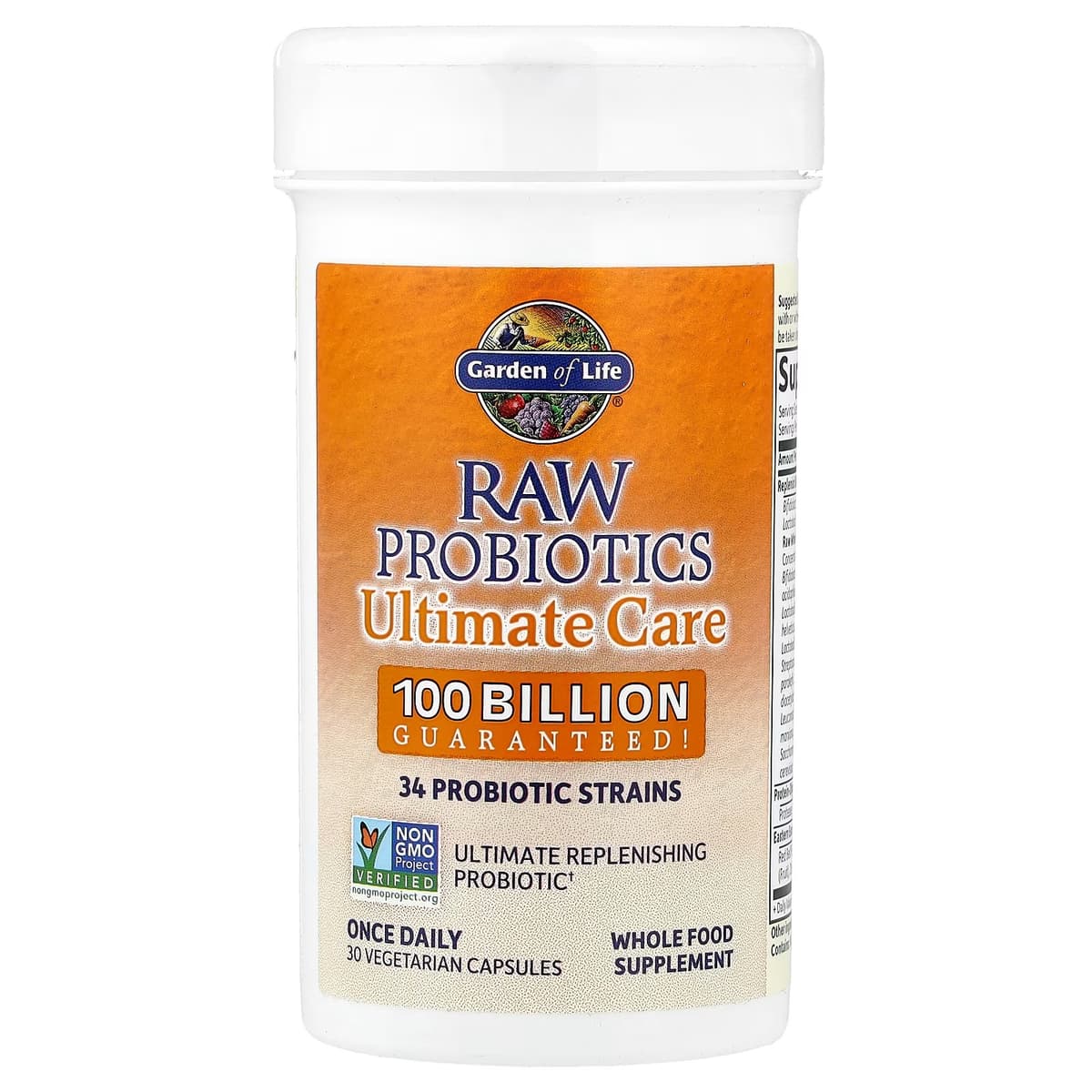 Garden Of Life - Raw Probiotics Ultimate Care - 30 Caps