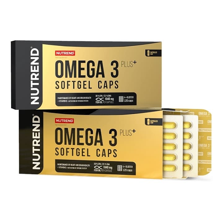 Nutrend - Omega 3 Plus - 120 Caps