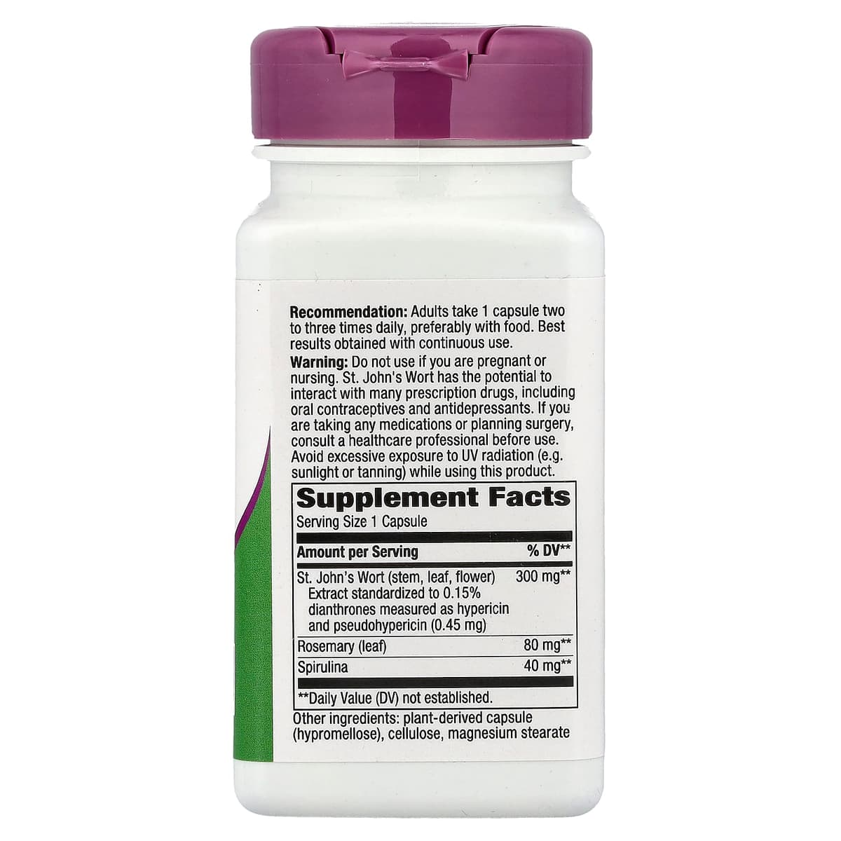 Nature'S Way - St. John'S Wort Premium Extract - 90 Caps