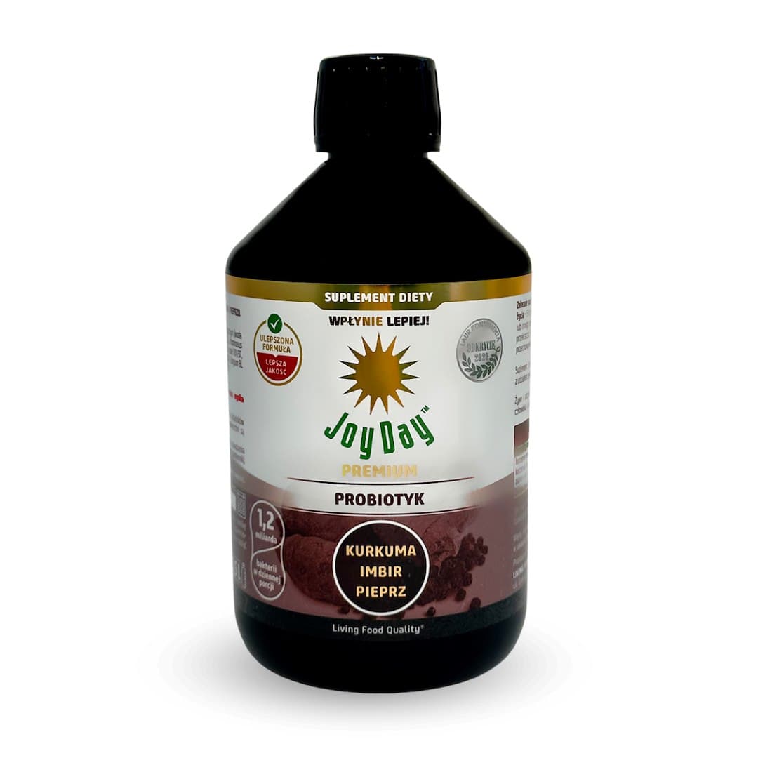 JoyDay - Premium Probiotic - 500ml – JoyDay förpackning
