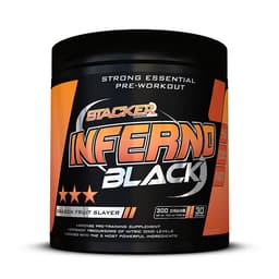 Stacker2 - Inferno Black - Pre-Workout Energy