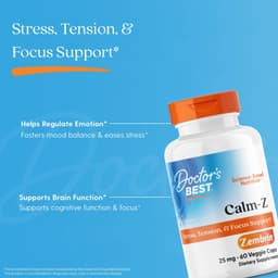 Doctor's Best - Calm-Z With Zembrin - 60 Vcaps