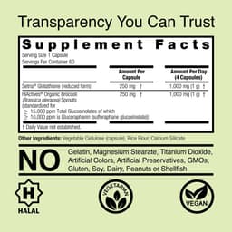 Nature'S Answer Brocco-Glutathione - 60 Vcaps
