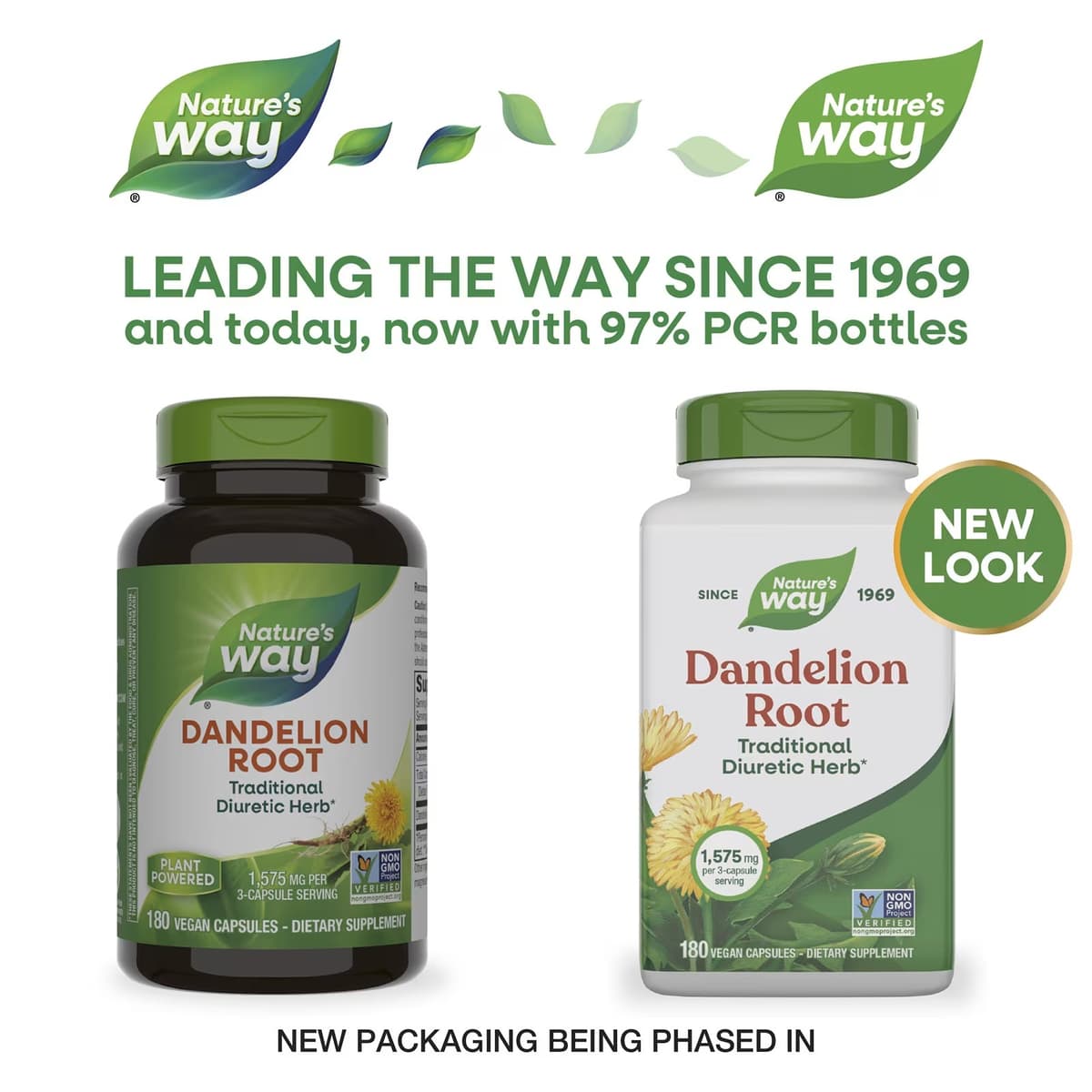 Nature'S Way - Dandelion Root - 100 Vcaps
