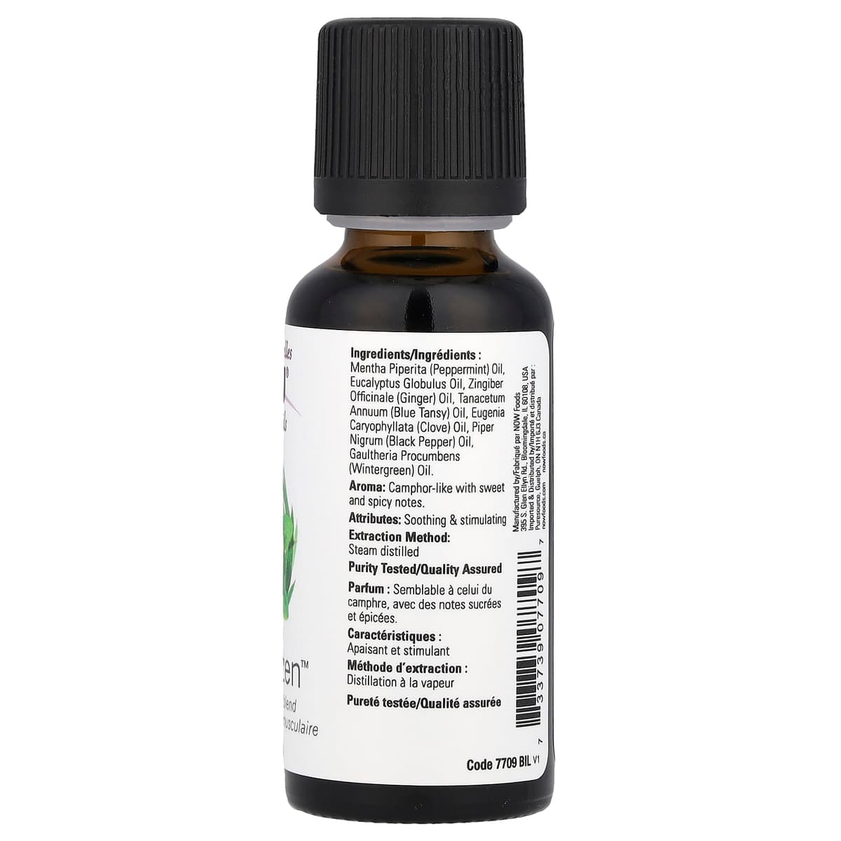 NOW Foods - Essential Oil, Muscle Zen - 30 ml.