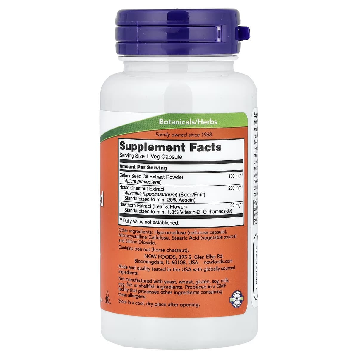 NOW Foods - Sellerifrø-udtræk - 60 Vcaps