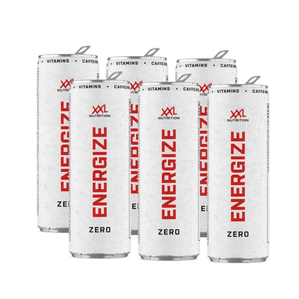 XXL Nutrition - Energidrik - Hvid, uden sukker, 6 × 330 ml