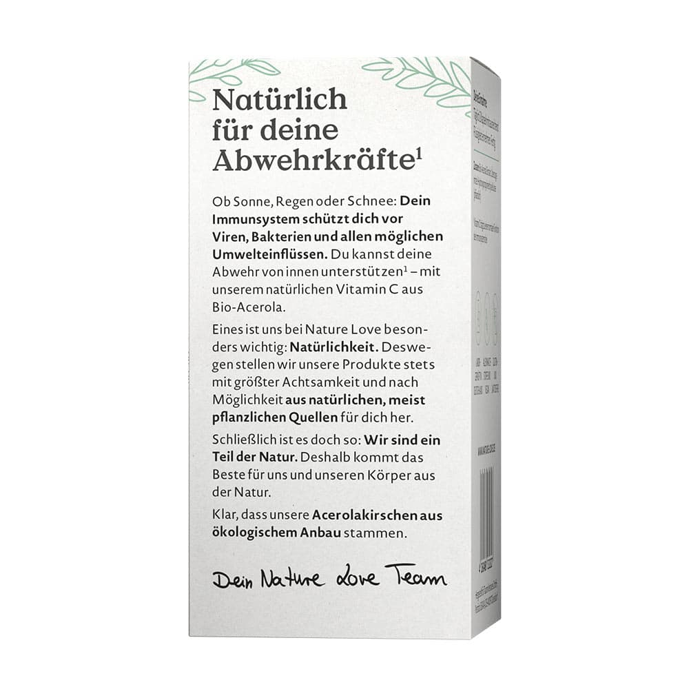 Nature Love - Naturlig Vitamin C - 90 Kapsler