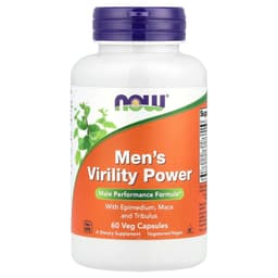 NOW Foods - Men's Virility Power, 60 Vcaps