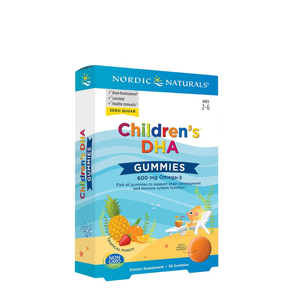 Nordic Naturals - Children's DHA xtra 600mg Tropical Punch - 30 Gummies