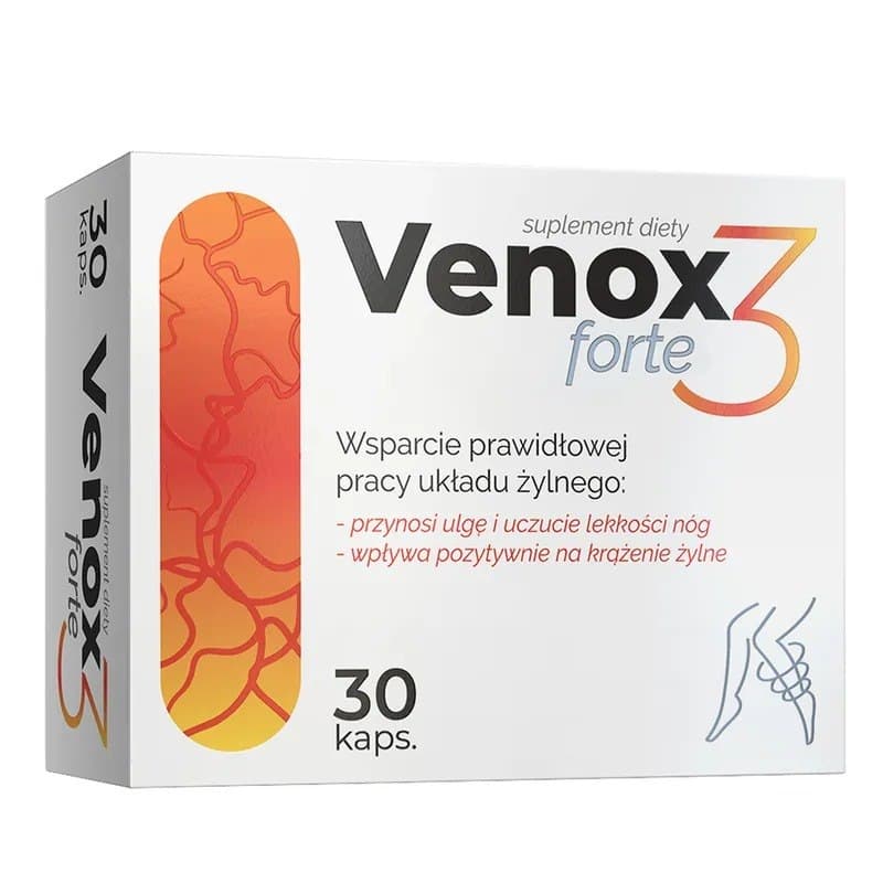 Alg Pharma - Venox 3 Forte - 30 Caps – Alg Pharma förpackning