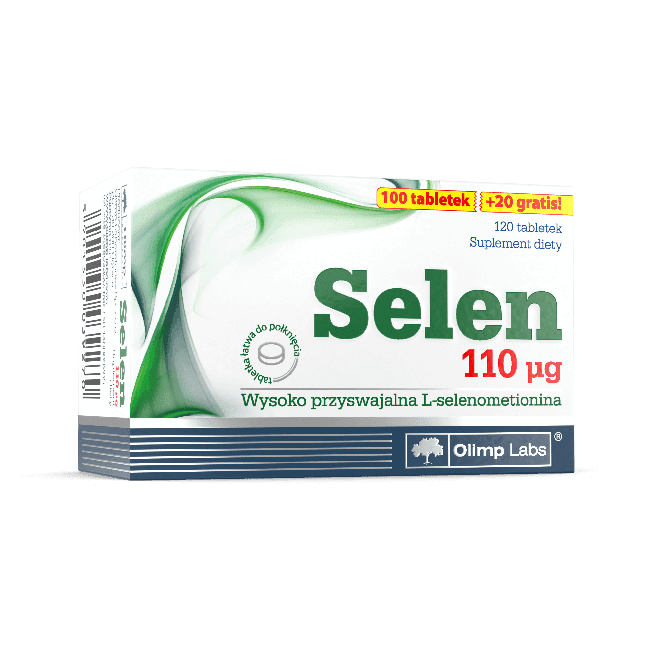 Olimp Labs - Selenium 110 µg - 120 Tabs – Olimp Labs förpackning