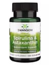 Swanson - Spirulina & Astaxanthin - 120 Veggie Tabs