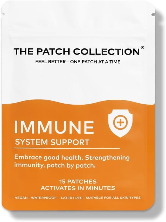 The Patch Collection - Plåster med Vitamin C, Vitamin B12, zink, gurkmeja och fläder - 15 plåster – The Patch Collection