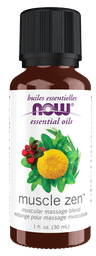 NOW Foods - Essential Oil, Muscle Zen - 30 ml.