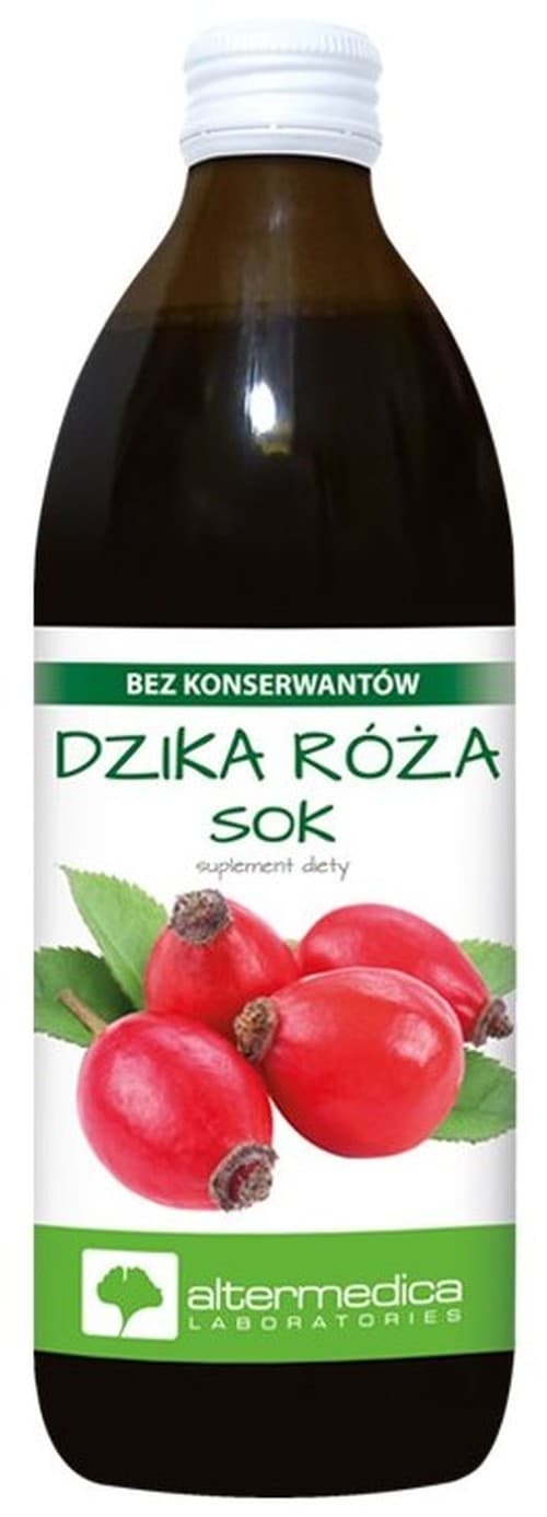Alter Medica - Wild Rose Juice 500ml – Alter Medica förpackning