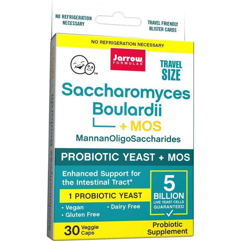 Jarrow Formulas - Saccharomyces Boulardii + MOS – Jarrow Formulas förpackning
