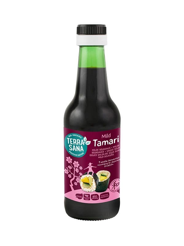 Terra Sana - Tamari - 250ml – Terra Sana förpackning