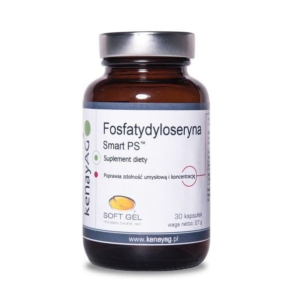 Kenay - Phosphatidylserine Smart PS - 120 Caps – Kenay förpackning