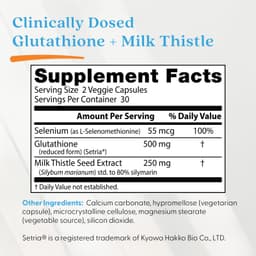 Doctor'S Best - Glutationi + Maarianohdake - 60 Kapselia
