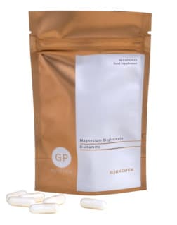 GP Nutrition - Magnesium Bisglycinate - 56 Caps – GP Nutrition förpackning