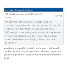 Natural Factors - Pea400 - 90 Caps