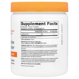 Doctor's Best - Pure L-Arginine Powder - 300g